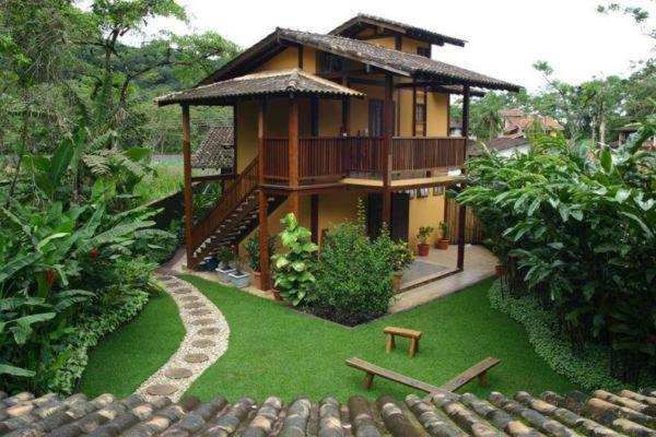 Quintal Da Mata Hotel Sao Sebastiao  Kültér fotó